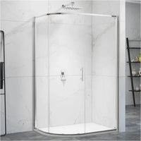 Merlyn 6 Series Sleek Offset Quadrant Sliding Shower Door -