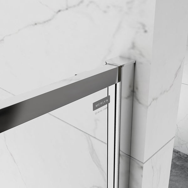 Merlyn 6 Series Sleek Sliding Shower Door With Side Panel