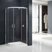 Merlyn Mbox Double Door Quadrant Shower - Chrome 800mm X