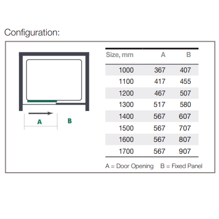 Merlyn Mbox Recessed Sliding Shower Door - Sliding Shower
