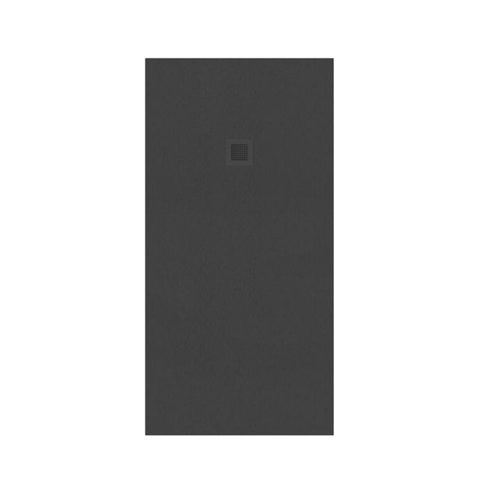 Sonas Slate Antislip Rectangular Shower Tray With Waste