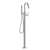 Burlington Strand Floorstanding Bath Shower Mixer Tap with Handset