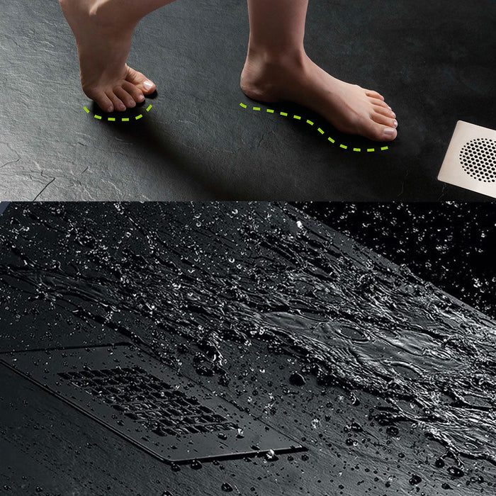 SolidSoft Flexible Rectangular Soft Shower Tray