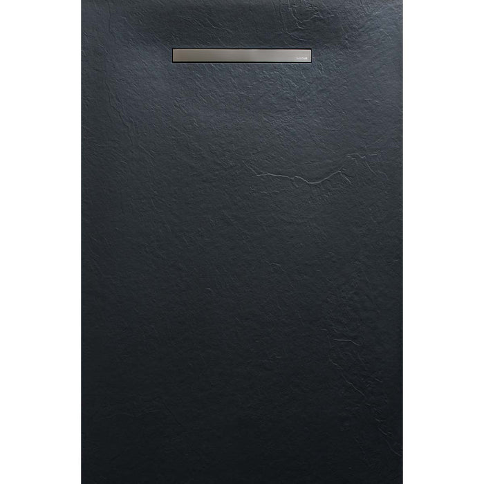 SolidSoft Flexible Rectangular Soft Shower Tray With Linear