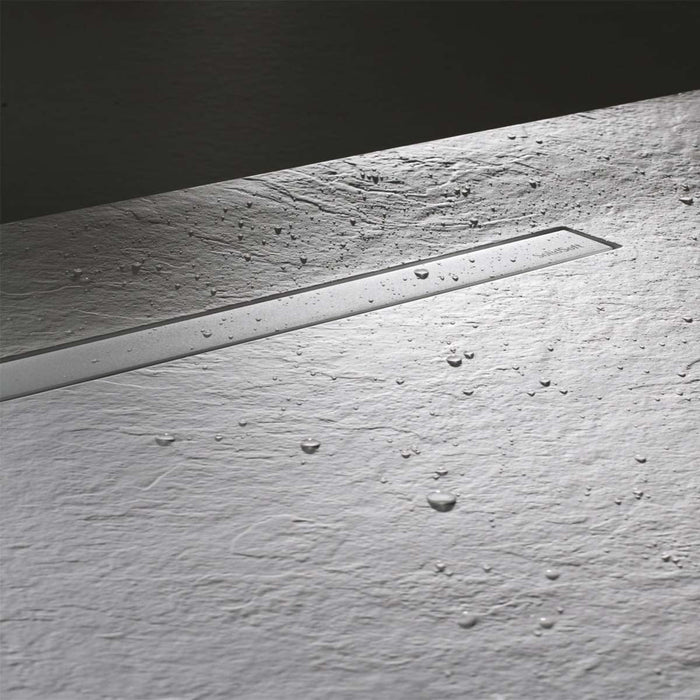 SolidSoft Flexible Rectangular Soft Shower Tray With Linear