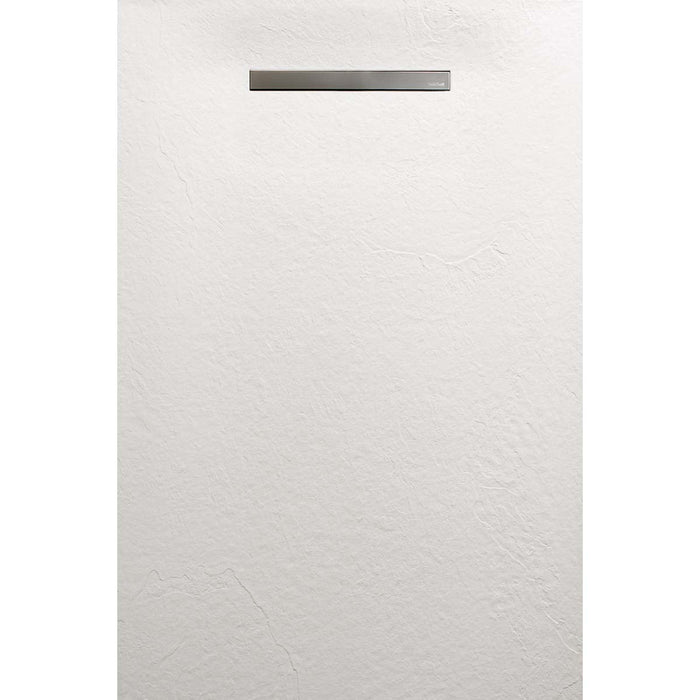 SolidSoft Flexible Rectangular Soft Shower Tray With Linear