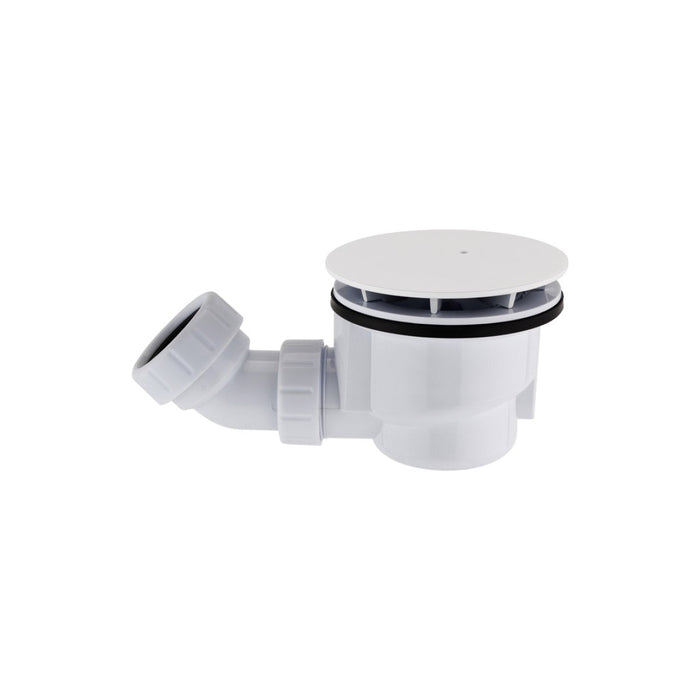 Sonas 90mm High Flow Shower Waste - Matt White - Shower