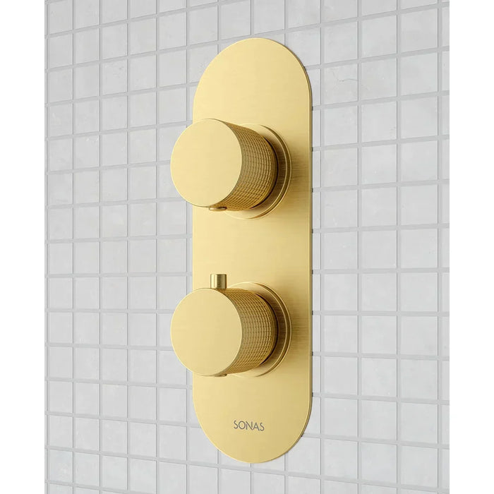 Sonas Alita Square 3 Outlet and 2 Handle Concealed