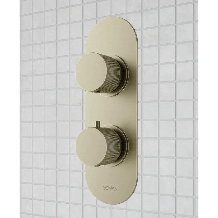 Sonas Alita Square 3 Outlet and 2 Handle Concealed