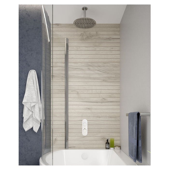 Sonas Alita Knurled Thermostatic Bath Set 4 With Shower