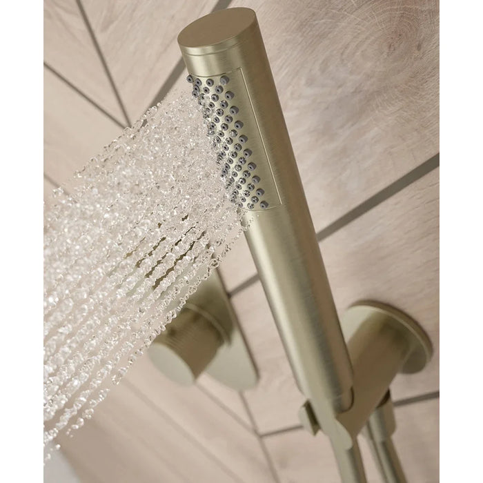 Sonas Alita Round Handset Kit - Brushed Nickel