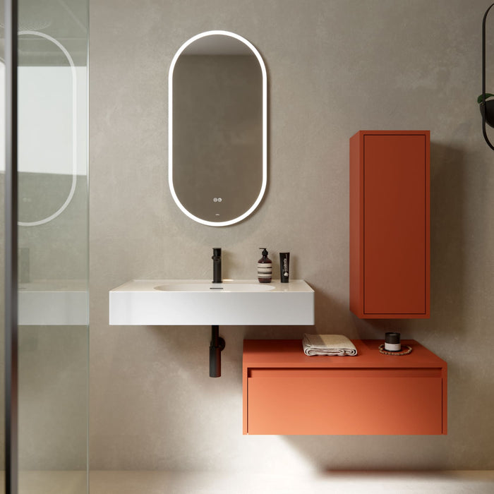Sonas Apex Floating Single Push Wall Hung Drawer Unit