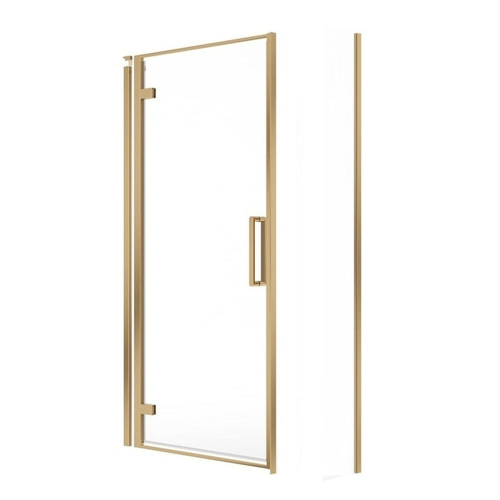 Sonas Aspect 8mm Hinged Shower Door With Side Panel And Inline Panel