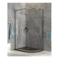 Sonas Aspect 8mm Single Door Offset Quadrant Shower
