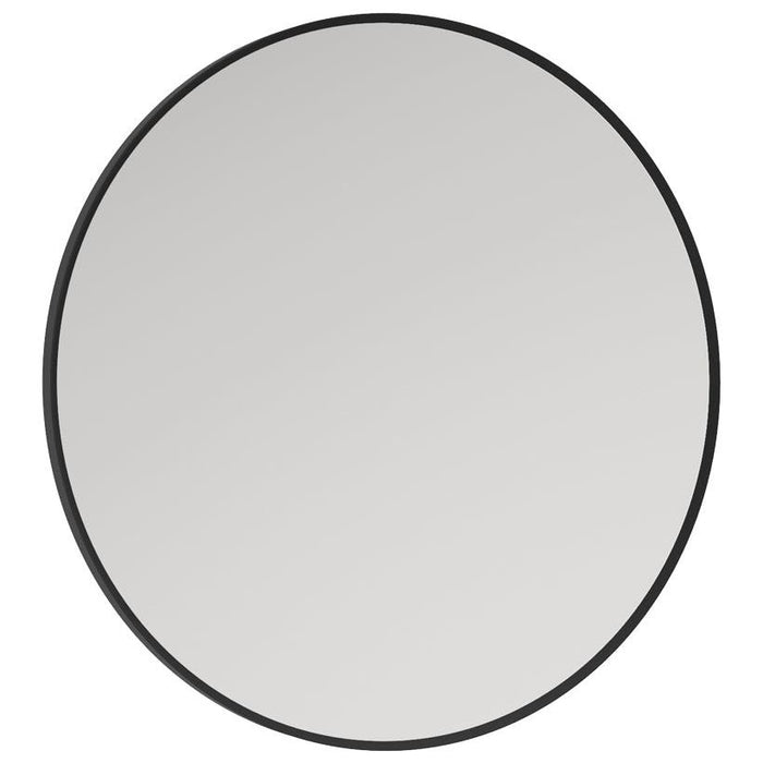 Sonas Astrid Round Metal Frame Non - Illuminated Mirror