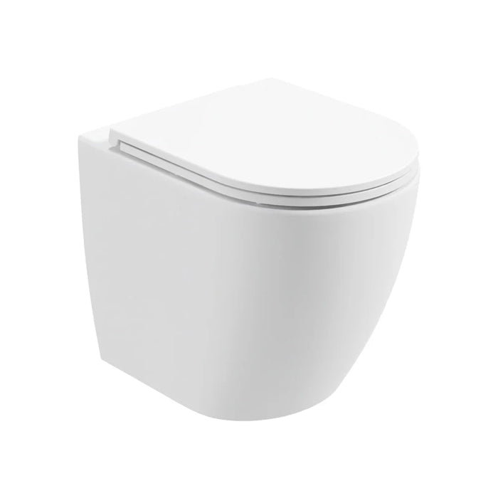 Sonas Avanti Rimless Back To Wall Toilet And Soft Close Seat