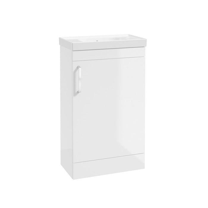 Sonas Corta 1 Door Compact Floorstanding Vanity Unit