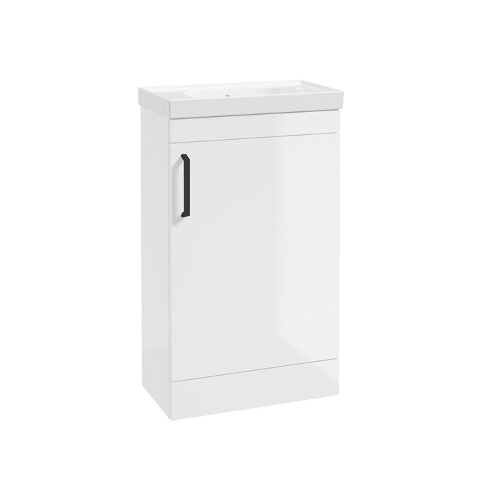 Sonas Corta 1 Door Compact Floorstanding Vanity Unit
