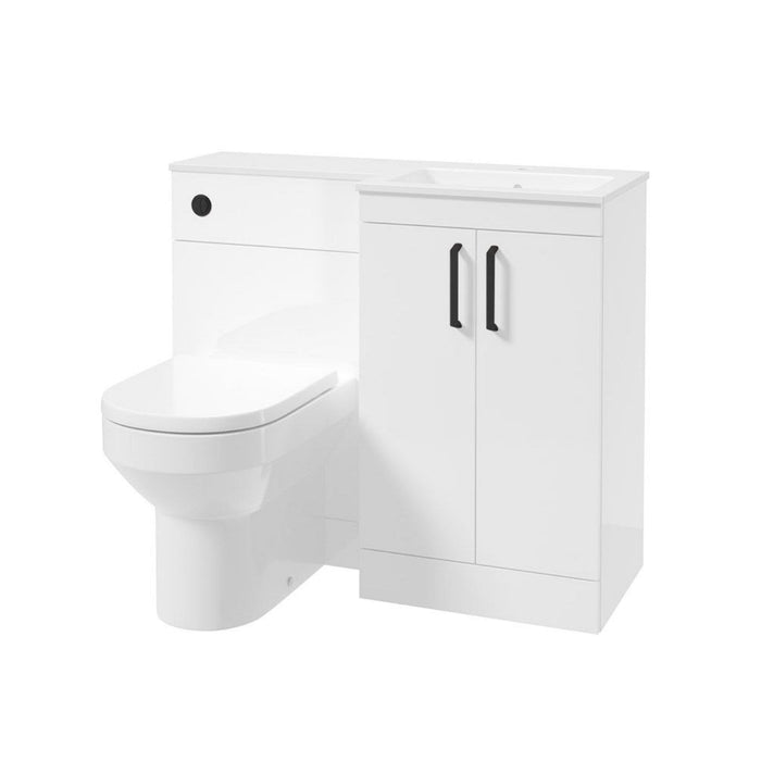 Sonas Corta 2 Door Combination Unit with Basin - Left