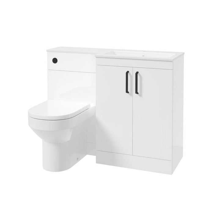 Sonas Corta 2 Door Combination Unit with Basin - Left