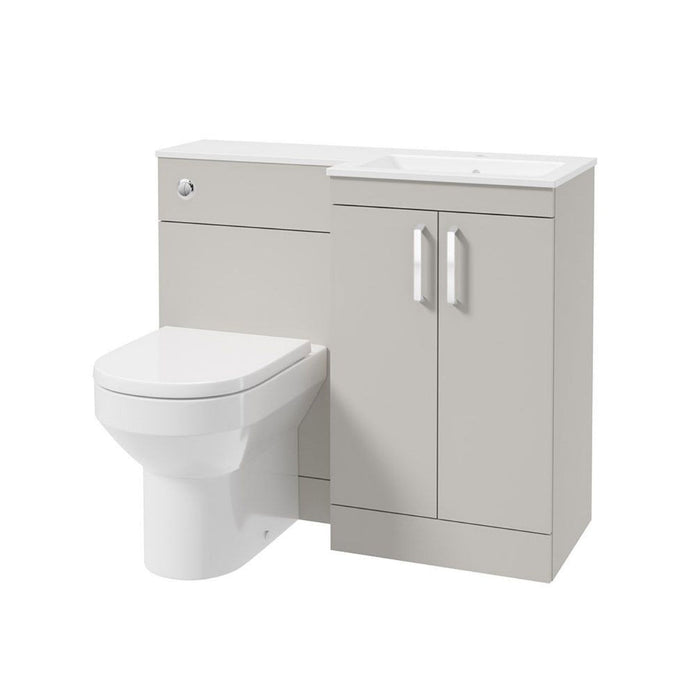 Sonas Corta 2 Door Combination Unit with Basin - Left