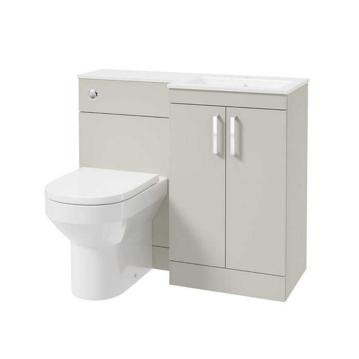 Sonas Corta 2 Door Combination Unit with Basin - Left