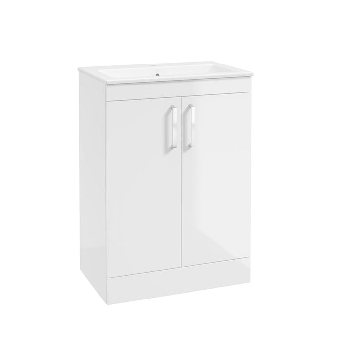 Sonas Corta 2 Door Floorstanding Vanity Unit With Basin