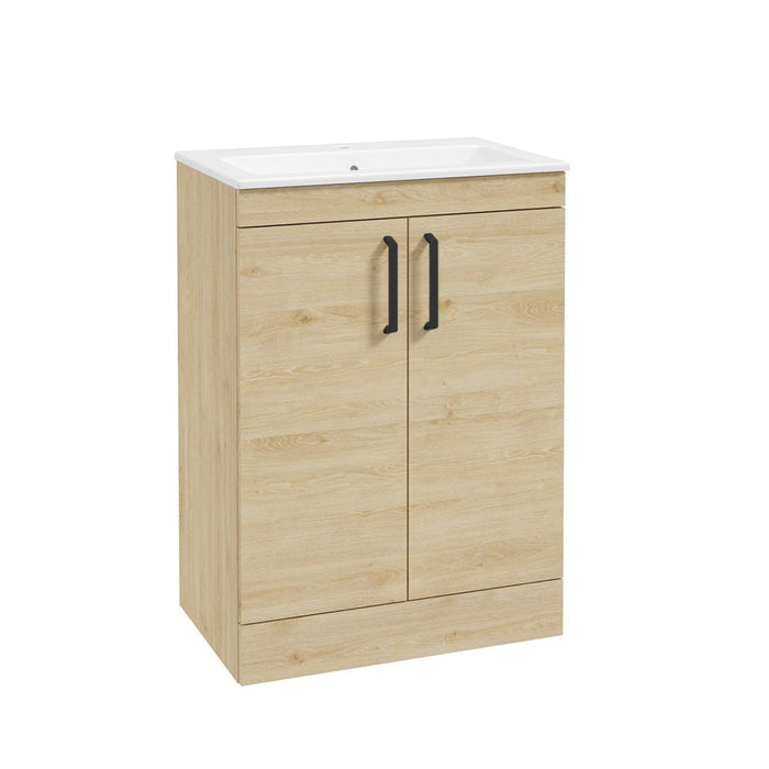Sonas Corta 2 Door Floorstanding Vanity Unit With Basin