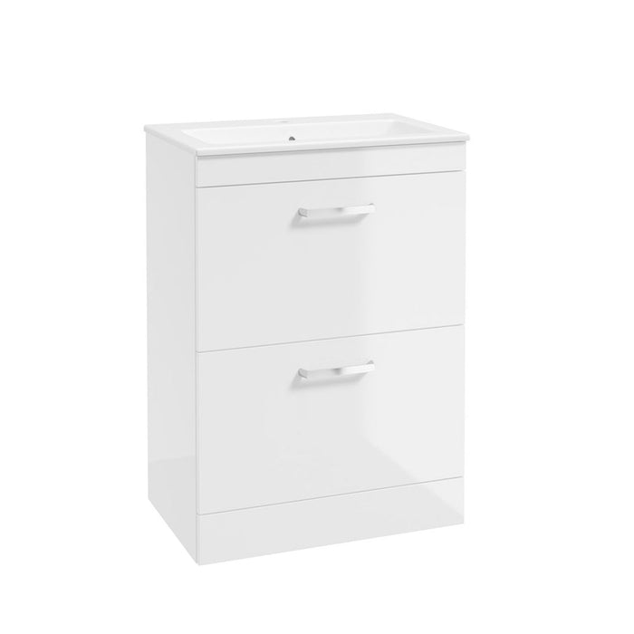 Sonas Corta 2 Drawer Compact Floorstanding Vanity Unit