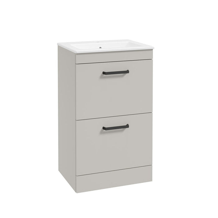 Sonas Corta 2 Drawer Compact Floorstanding Vanity Unit