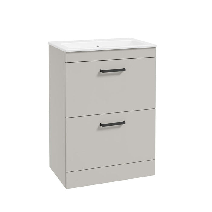 Sonas Corta 2 Drawer Compact Floorstanding Vanity Unit