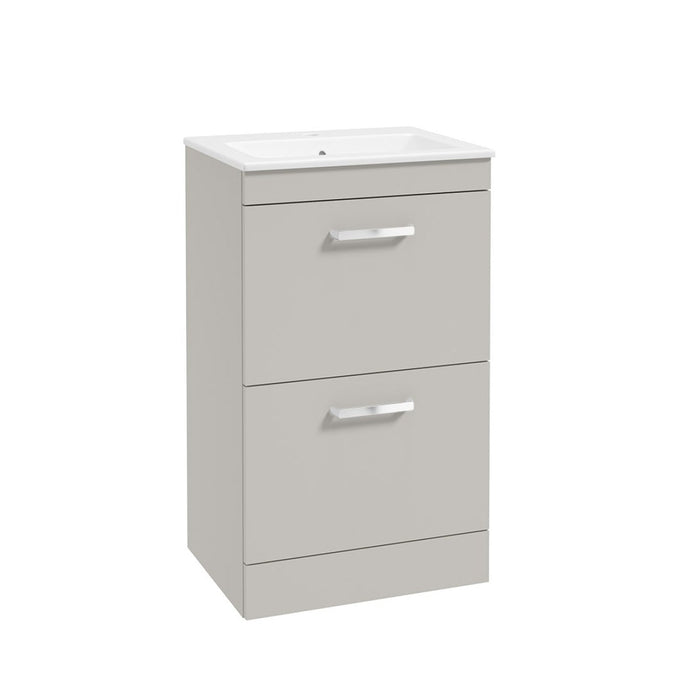 Sonas Corta 2 Drawer Compact Floorstanding Vanity Unit
