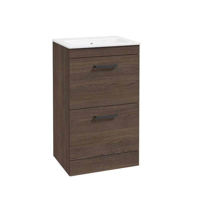 Sonas Corta 2 Drawer Compact Floorstanding Vanity Unit
