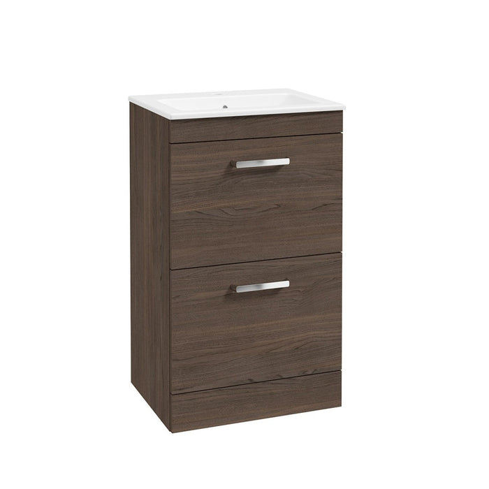 Sonas Corta 2 Drawer Compact Floorstanding Vanity Unit