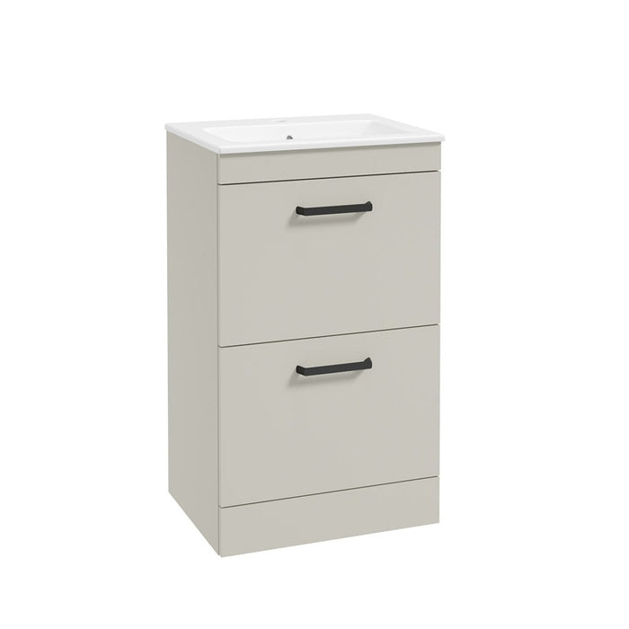 Sonas Corta 2 Drawer Compact Floorstanding Vanity Unit