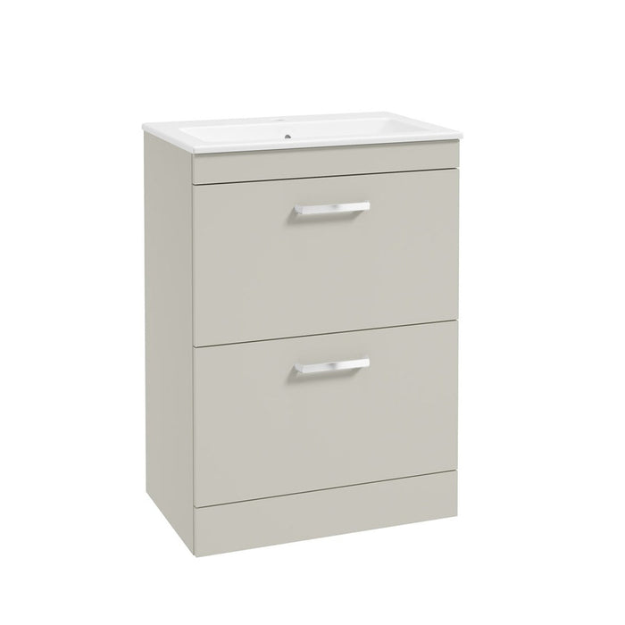 Sonas Corta 2 Drawer Compact Floorstanding Vanity Unit