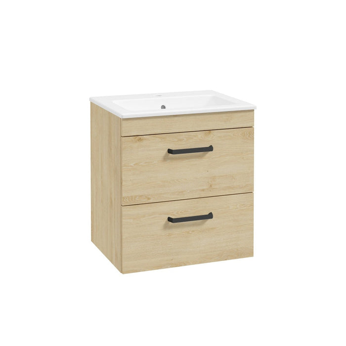 Sonas Corta 2 Drawer Wall Hung Vanity Unit With Basin