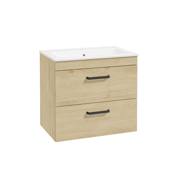Sonas Corta 2 Drawer Wall Hung Vanity Unit With Basin