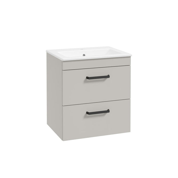 Sonas Corta 2 Drawer Wall Hung Vanity Unit With Basin