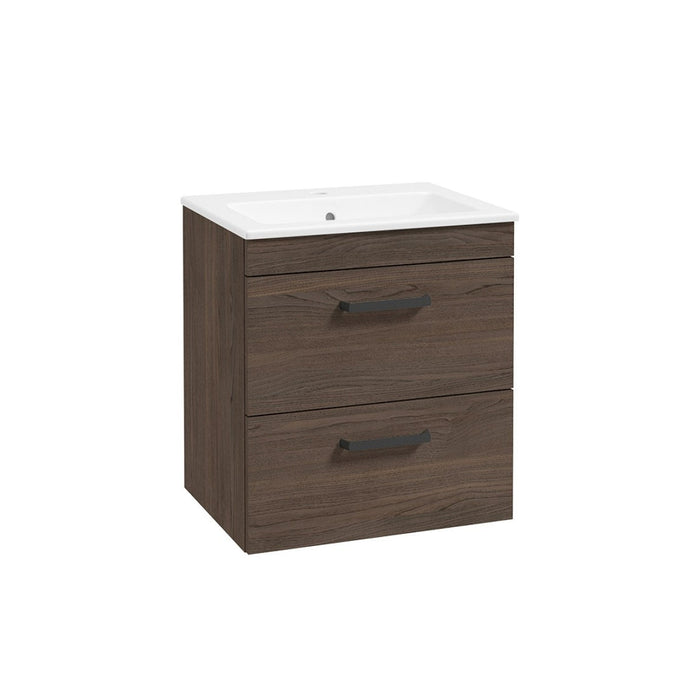 Sonas Corta 2 Drawer Wall Hung Vanity Unit With Basin