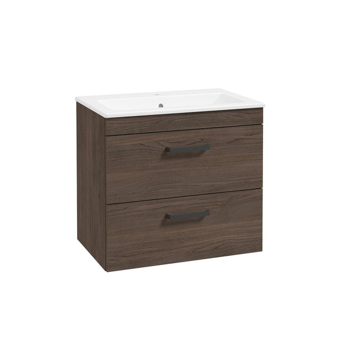 Sonas Corta 2 Drawer Wall Hung Vanity Unit With Basin