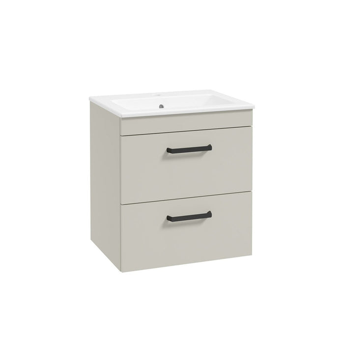 Sonas Corta 2 Drawer Wall Hung Vanity Unit With Basin