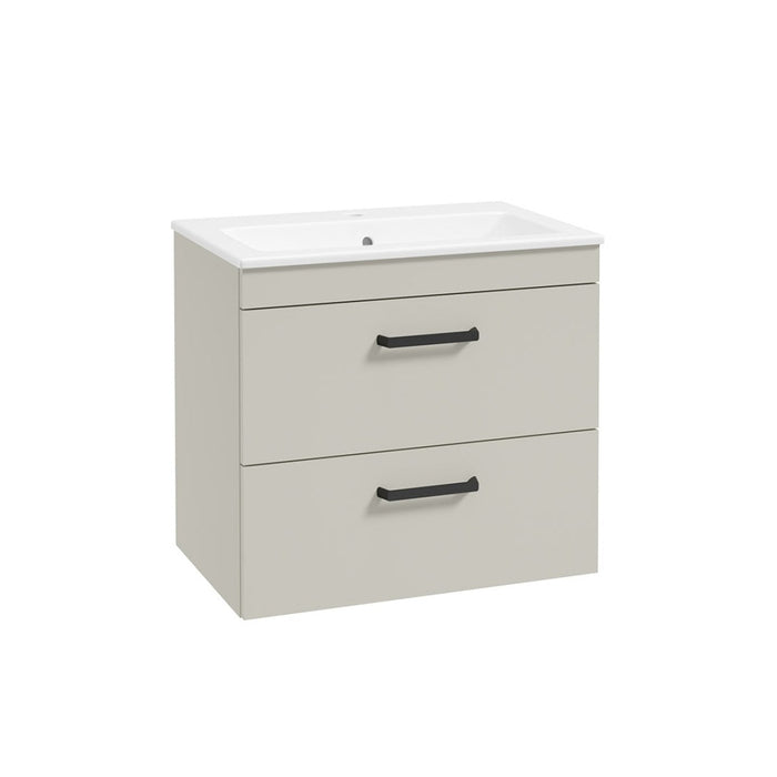 Sonas Corta 2 Drawer Wall Hung Vanity Unit With Basin