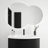 Sonas Echo Eclipse Illuminated LED Mirror with Demister - 800mm x 1150mm