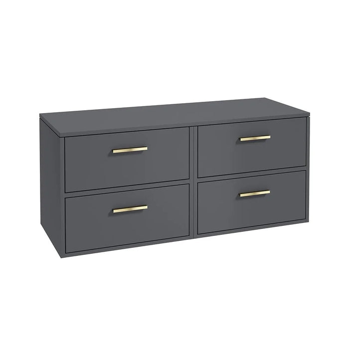 Sonas Finland 1200mm 4 Drawer Wall Hung Vanity Unit