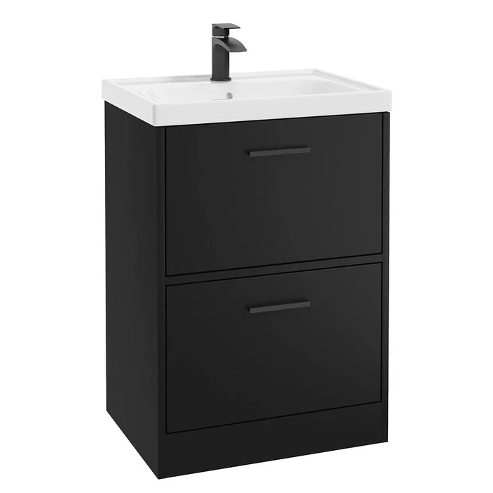 Sonas Finland 2 Drawer Floorstanding Vanity Unit With Basin
