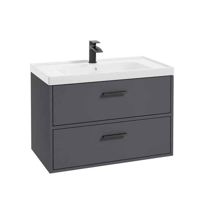 Sonas Finland 2 Drawer Wall Hung Vanity Unit With Basin &