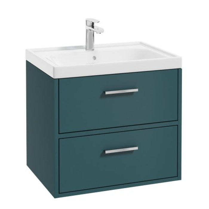 Sonas Finland 2 Drawer Wall Hung Vanity Unit With Basin &