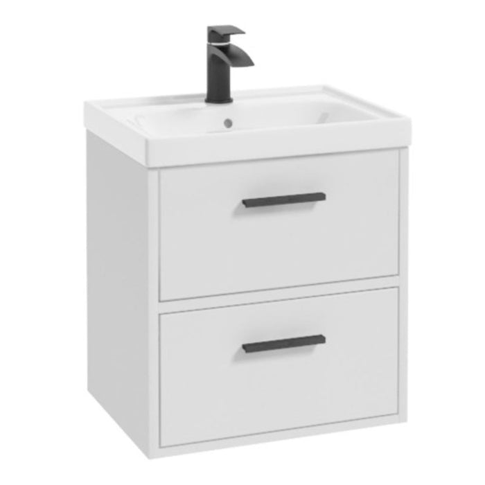Sonas Finland 2 Drawer Wall Hung Vanity Unit With Basin &