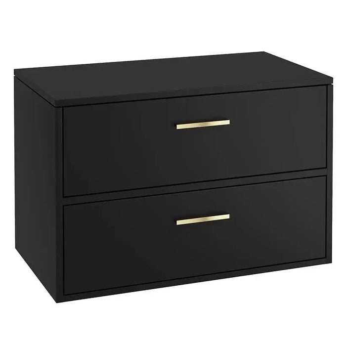 Sonas Finland 2 Drawer Wall Hung Vanity Unit With Countertop